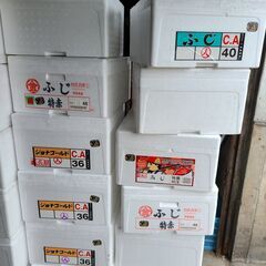 発泡スチロール箱　保冷ボックス　クーラーボックス（りんご10ｋｇ...