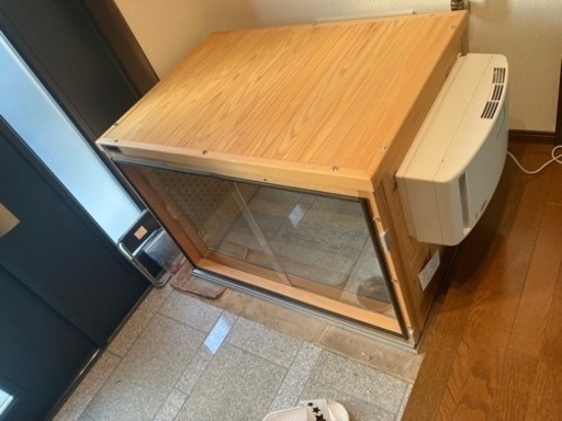 の 幅170(ロスナイ含め約186cm)×奥行き90×高さ80 防音ケージ の様専用