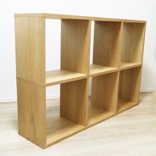 無印良品　スタッキングシェルフ3段×2列