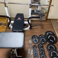 ベンチプレス100キロセット