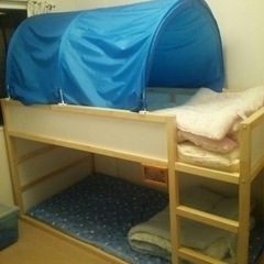 揃ってるか分かりません IKEA KURA ベッドテント