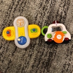 コンビ　飛行機　パトカー　おもちゃセット