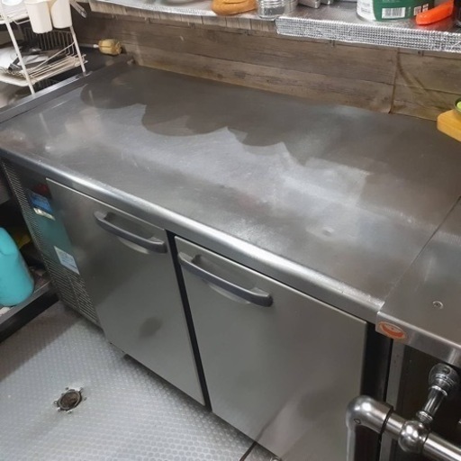 S3854 中古 店頭引取限定 ホシザキ RT-120SNC テーブル形冷蔵庫 コールドテーブル 240L 幅120×高100×奥行6