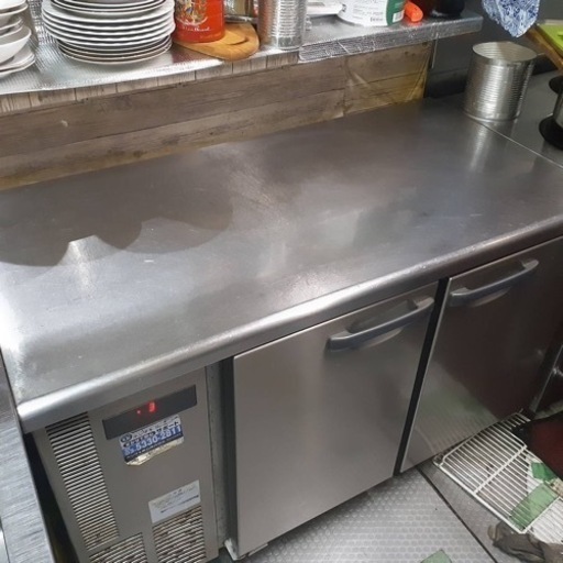 S3854 中古 店頭引取限定 ホシザキ RT-120SNC テーブル形冷蔵庫 コールドテーブル 240L 幅120×高100×奥行6