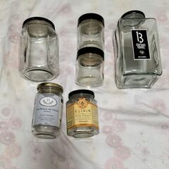 ガラス瓶　1kg   300g等　6個~