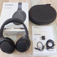 【美品】ソニー WH-1000XM3 交換イヤーパット付き