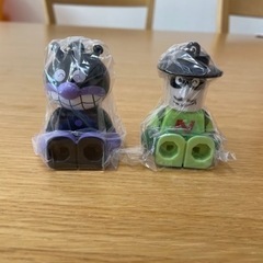 アンパンマンブロックラボスイング　ナガネギマン　バイキンマン