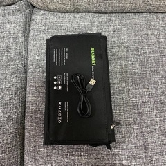 ソーラーパネル充電