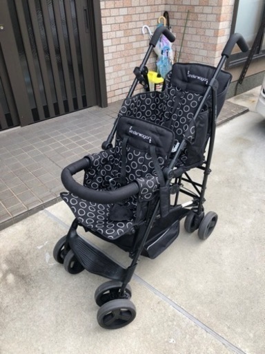 12/30 掲載終了！2人乗りベビーカー　キンダーワゴン製