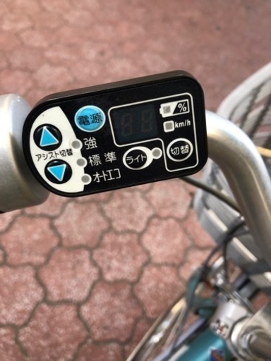 値下げ　ブリヂストン　電動自転車　新品バッテリー　⒏9AH保証付き