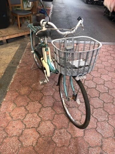 値下げ　ブリヂストン　電動自転車　新品バッテリー　⒏9AH保証付き