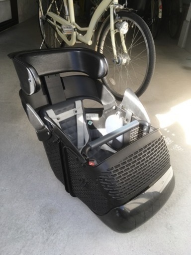 子供乗せ自転車　前後乗せ　買物カゴ付き　3人乗り  非電動