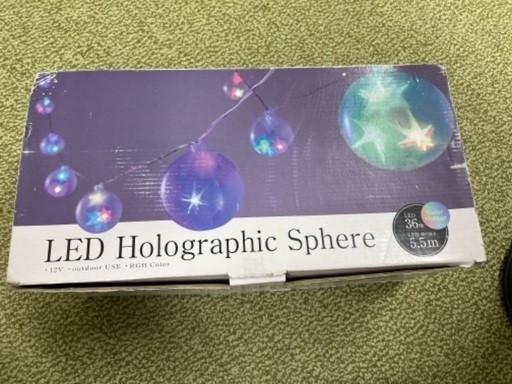 LEDのイルミネーションです。