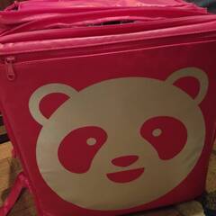 【美品】フードパンダ デリバリーバックの画像