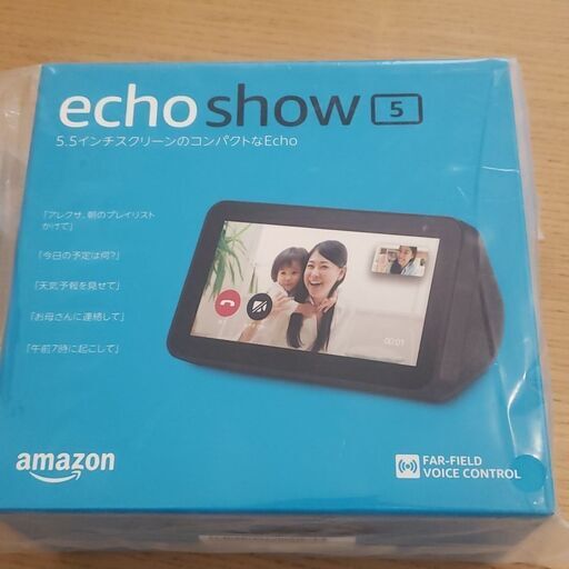 新品　未開封　Echo Show 5 スクリーン付きスマートスピーカー ①