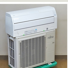 🌸激安‼️16年製FUJITSU 6~9帖、標準設置工事込み‼️本体保証1年間付き‼️[商品番号:126]の画像