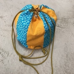浴衣用巾着バッグ