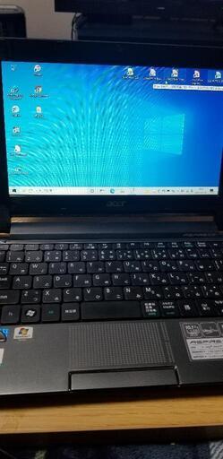 美品！！中古ACER Aspire one 533黒 Office付
