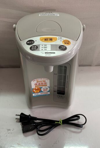 象印　電気ポット　CD-WY30　2016年製　3.0L