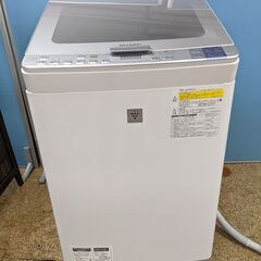 SHARP ES-GX850-S 全自動 洗濯 乾燥機 縦型 プラズマクラスター 2015年製 シャープ