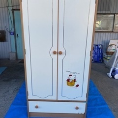 無料でお譲りします ワードローブ 洋服ダンス