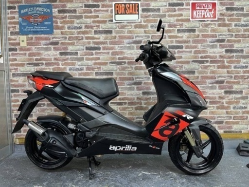 【50cc最速2スト！？低走行超美車♪豪華装備上質車♪取説付】 Aprilia アプリリア SR50R 【動画有】検）JOG ZR DIO ZX イタリア車 2サイクル
