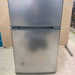 管理番号JTH-23 中古　動作確認済み　2ドア冷蔵庫 ヤマダ電機　YRZ-C09G1　90リットル　右開きの画像