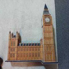 イギリスビッグベン　紙模型