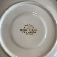 ボーンチャイナ　フカガワジャパン　未使用品の画像