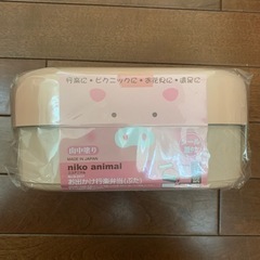 新品 お出かけ行楽弁当箱 ぶた おせちにもの画像