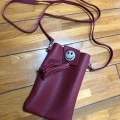 美品　ニコちゃん　ミニバック