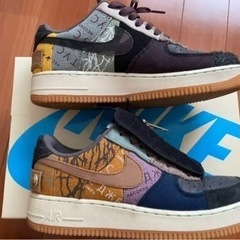 Travis ScottxAirForce1 37.5ナイキ