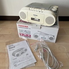 CD/カセットラジオ/録音再生プレーヤ