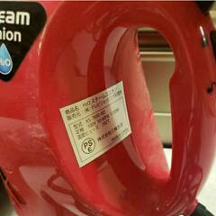 H2O スチームユニオン ハンディスチームクリーナー　スチーム噴射確認済　KS-7880-RDの画像