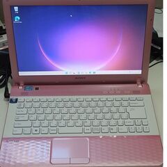 美品　希少 6ヶ月保証（Windows 11+Office2021年）SONY VAIO PINK