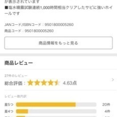 ホイールのみ　4本セットの画像