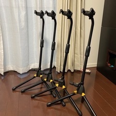 HERCULESハーキュレス　ギタースタンド４本