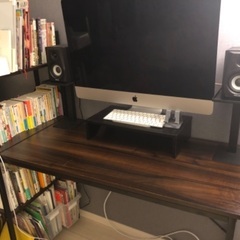 本棚付き デスク