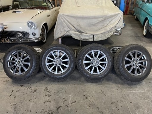 ダンロップ　スタッドレス4本セットホイール付き195/65R15