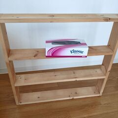 キャスター付き台　DIYの画像