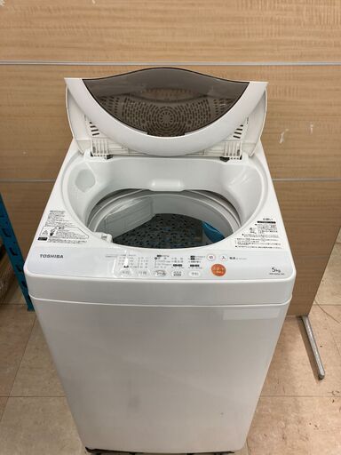 管理番号JTH-27 中古　動作確認済み　全自動洗濯機　TOSHIBA　東芝　AW-50GL　5.0kg
