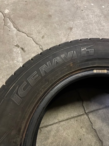 スタッドレス　グッドイヤーアイスナビ6   195/65R15   4本セット