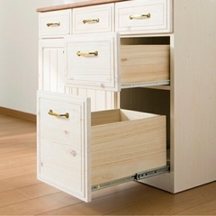 値下げ】ニトリ キッチンカウンター 食器棚 レンジボード