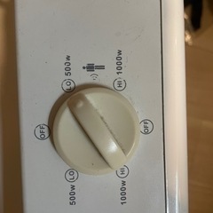 セラミックファンヒーターの画像
