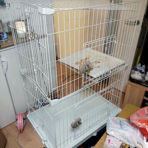 2階式キャットケージ