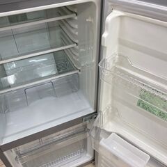 管理番号JTH-28 中古　動作確認済み　2ドア冷蔵庫 U-ING　ユーイング　UR-J110F　110リットル　右開き　の画像