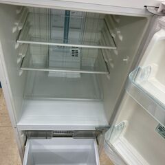 管理番号JTH-30 中古　動作確認済み　2ドア冷蔵庫 Panasonic　パナソニック　NR-B145W-W　138リットル　右開き　の画像
