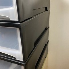 【譲り先確定】衣装ケース 4つセット 多摩センター 無料の画像