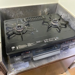 グリル付き  ガスコンロ  リンナイ KSR641BK