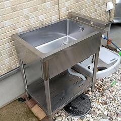 値下げ致しました　魚捌きシンク　ステンレス